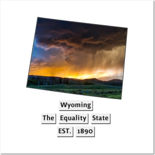 Wyoming USA Posters and Art